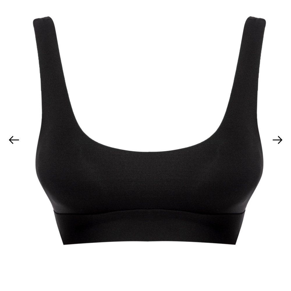 Monday Swimwear Black Jamaica Top - L - Top Only